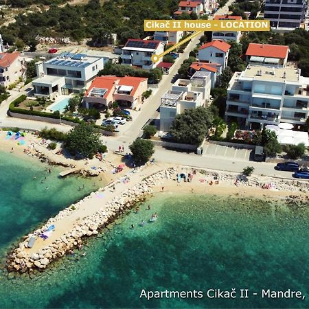 Apartments Cikac II - Modern Apartments By The Beach Mandre Eksteriør billede